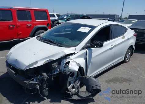 2015 Hyundai Elantra Se from USA, damaged, VIN 5NPDH4AE0FH643214
